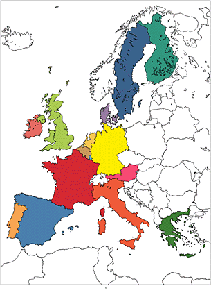 Psycho-Mapping Europe, 1998