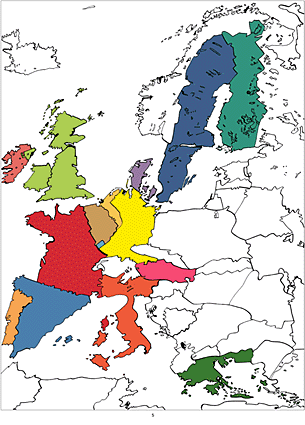 Psycho-Mapping Europe, 1998