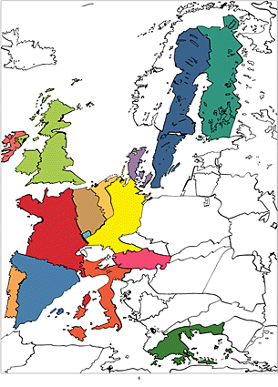 Psycho-Mapping Europe, 1998