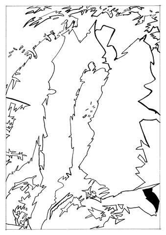 Jan Sevnungsson – Psycho-Mapping Scandinavia; individual drawings