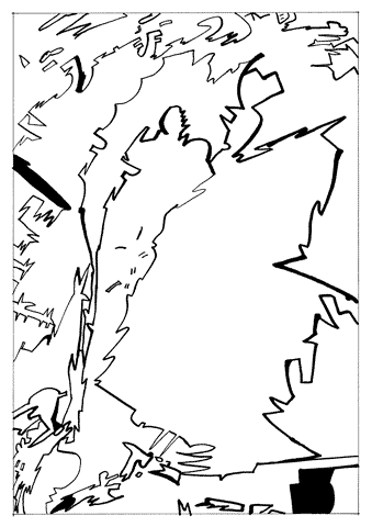 Jan Sevnungsson – Psycho-Mapping Scandinavia; individual drawings