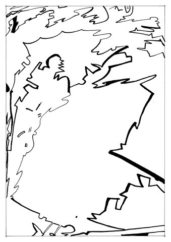 Jan Sevnungsson – Psycho-Mapping Scandinavia; individual drawings