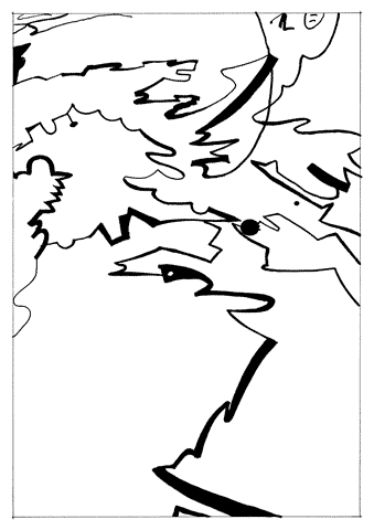 Jan Sevnungsson – Psycho-Mapping Scandinavia; individual drawings