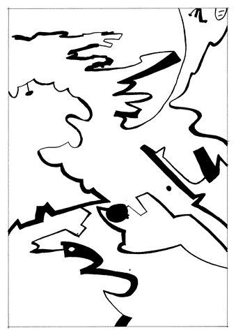 Jan Sevnungsson – Psycho-Mapping Scandinavia; individual drawings