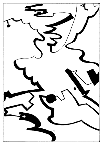 Jan Sevnungsson – Psycho-Mapping Scandinavia; individual drawings