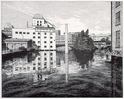 Jan Svenungsson - etching 2000