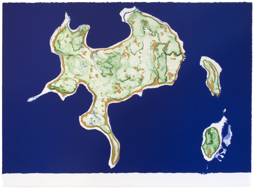 Nuakata litograph Jan Svenungsson 2012