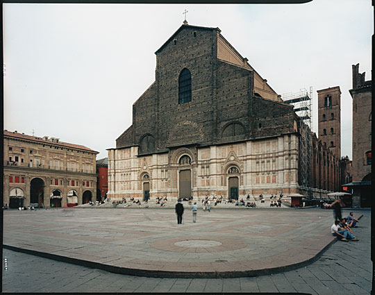 Nine Pyramids illustration project: Bologna site photo