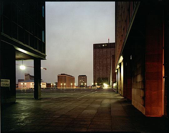 Nine Pyramids illustration project: Brussels site photo