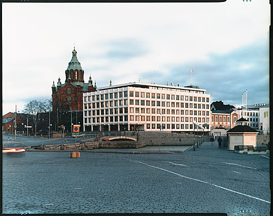 Nine Pyramids illustration project: Helsinki site photo