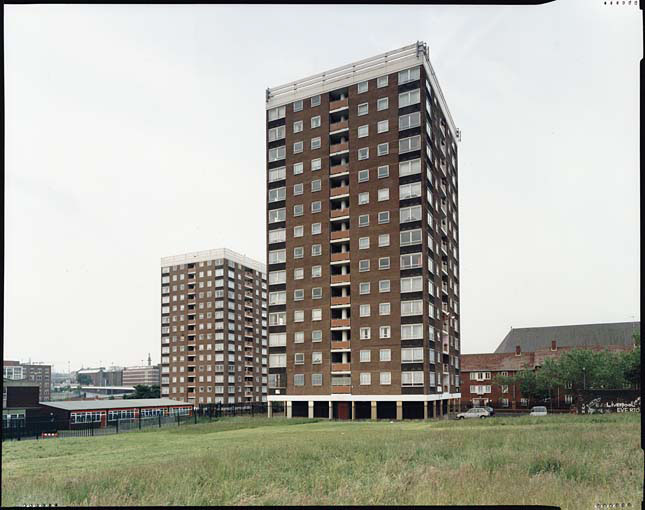 Jan Svenungsson - Liverpool Project - no. 34 (Apartment Buildings and Grass)