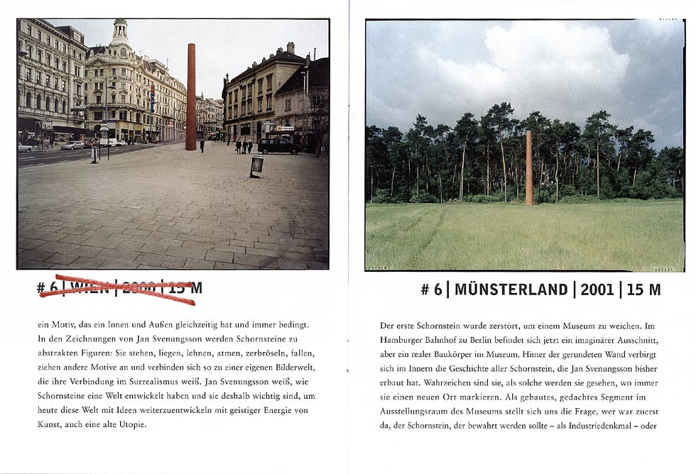 Jan Svenungsson. Catalogue, Hamburger Bahnhof, Berlin 2004