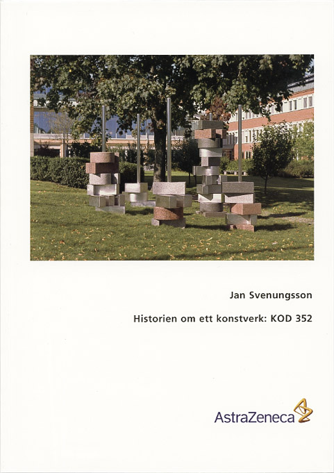 Jan Svenungsson catalogue: Historien om ett konstverk: KOD 352