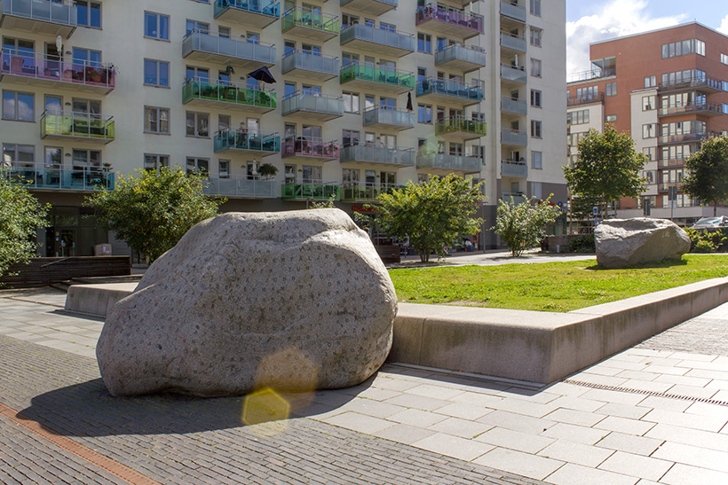 Tidsmaskin på torget, Sjövikstorget, Jan Svenungsson, offentlig konst