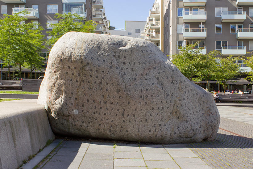 Tidsmaskin på torget, Sjövikstorget, Jan Svenungsson, offentlig konst