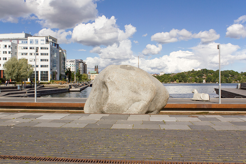 Tidsmaskin på torget, Sjövikstorget, Jan Svenungsson, offentlig konst