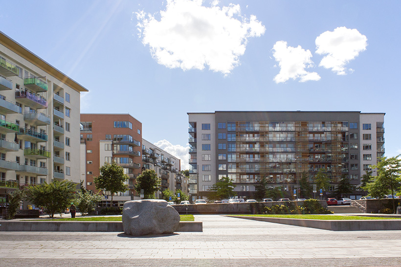 Tidsmaskin på torget, Sjövikstorget, Jan Svenungsson, offentlig konst