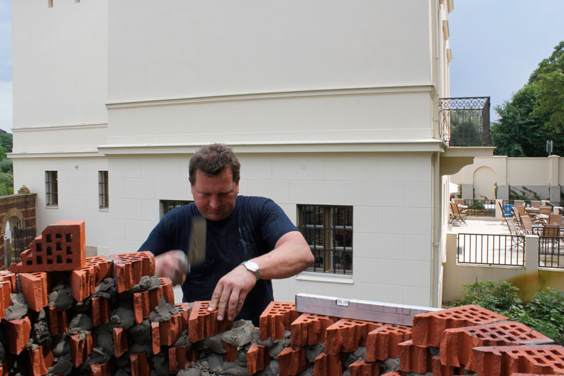 Baustelle Villa Schöningen