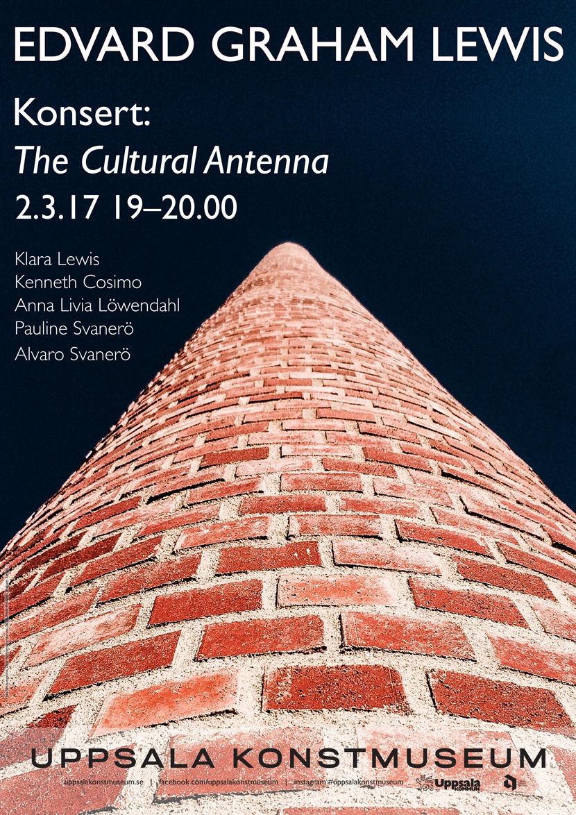 Graham Lewis Wire, concert Uppsala Konstmuseum